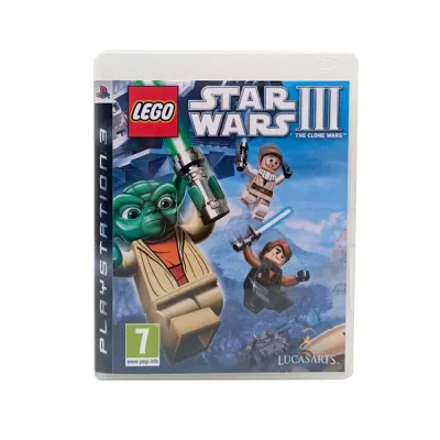 LEGO Star Wars III The Clone Wars (PS3, б/у) Специальная обложка