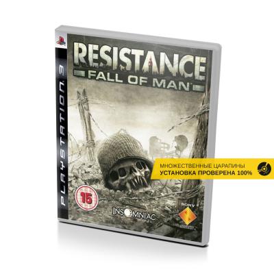 Resistance Fall of Man (PS3, б/у, множ.царап., устанавливается на 100%)