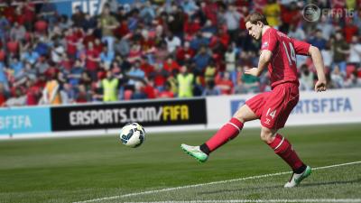 FIFA 16 (PS3, б/у, рус., без обложки, множ.царап., устанавливается на 100%)