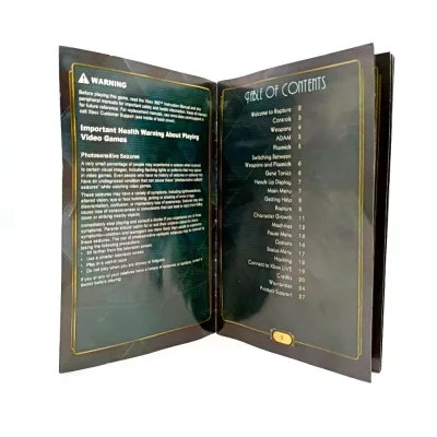Мануал от Bioshock (Xbox 360)