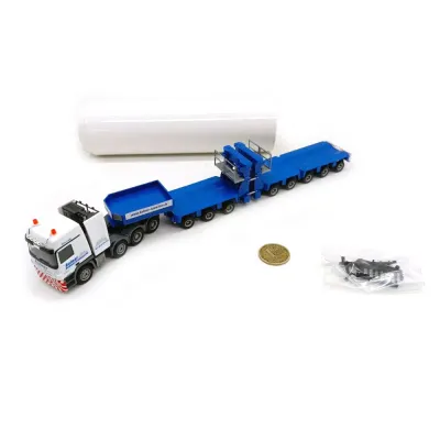 Модель Herpa 302067 Balmer Schwertransporte Wind Turbine Set 1:87 Вариант 3 (White)