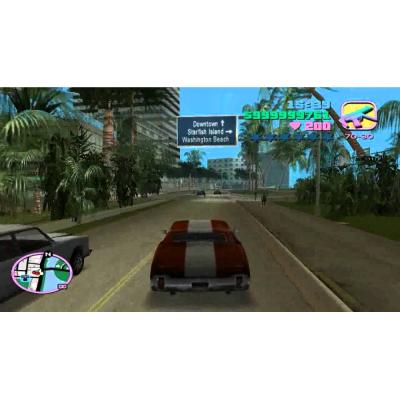 Grand Theft Auto GTA Vice City (PS2, б/у, множ.царап., устанавливается на 100%)