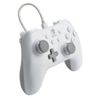 Геймпад проводной PowerA для Nintendo Switch (White)