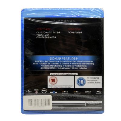 Heroes (Герои) Season 2 (Blu-Ray, Discs 3-4, англ.язык, витринный образец)