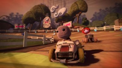 LittleBigPlanet Картинг (PS3, б/у, рус.)