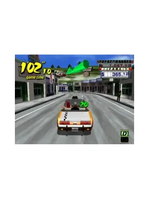 Crazy Taxi (PS2, б/у, множ.царап., устанавливается на 100%)