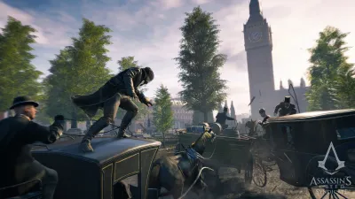 Assassins Creed Синдикат (PS4/PS5, б/у, рус., без обложки)