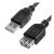 Кабель-удлинитель USB Am-Af, 1.5 м (Черный) Кабель-удлинитель USB Am-Af, 1.5 м (Черный)
