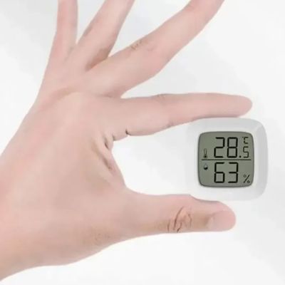 Метеостанция Whale Wake-up Temperature And Humidity Meter JXTH01 (White) CN