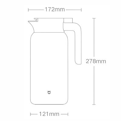 Термокувшин Mijia Thermos Pot 2L MJBWH02PL (White) CN