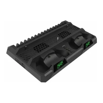 Многофункциональный стенд DOBE для PS4/Slim/PRO с индикаторами и функцией охлаждения (TP4-18119)