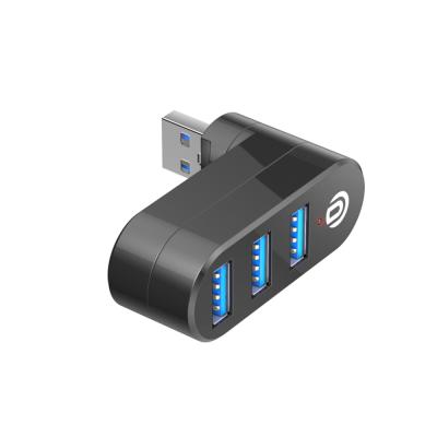 Разветвитель USB HUB A6 3USB черный DREAM