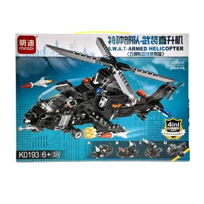 Конструктор S.W.A.T - Armed Helicopter (423 деталей) K0193