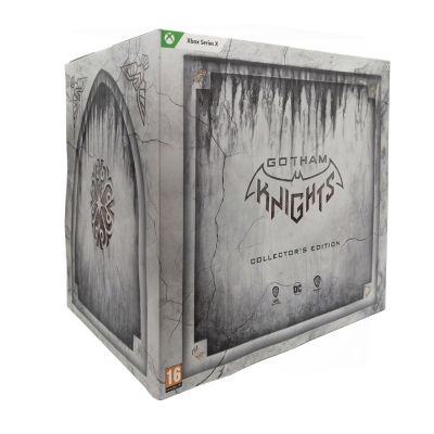 Диорама с фигурками четырех персонажей Gotham Knights (из коллекционного издания) в коробке