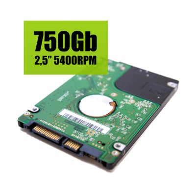 Жесткий диск HDD 2,5" 750 GB 5400 RPM б/у