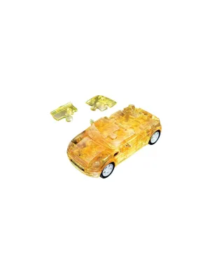 Happy Well Мини Купер (желтый прозрачный) объемный 3D-пазл 64 дет.