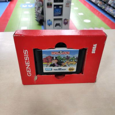 Картридж Genesis Monopoly (б/у) с инструкцией