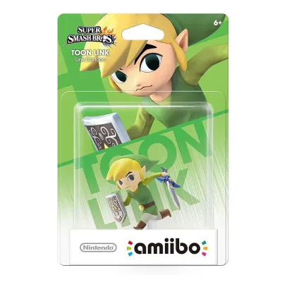 Фигурка Nintendo Amiibo Toon-Link/Мульт-Линк (Super Smash Bros коллекция)
