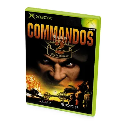 Commandos 2 Men of Courage (Xbox/Xbox 360, б/у, только немецкий язык)