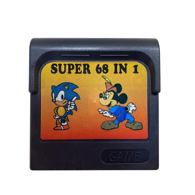Картридж GameGear Сборник 68 в 1 (б/у) в прозрачном боксе