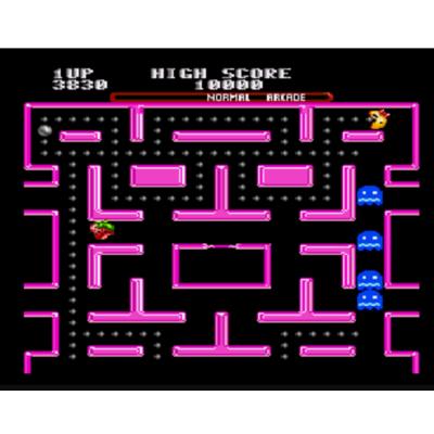 Картридж Pac-Man Tengen (б/у, без обложки) в боксе с инструкцией