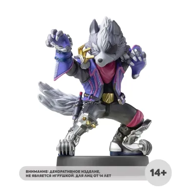 Фигурка Nintendo Amiibo Вульф Super Smash Bros Коллекция