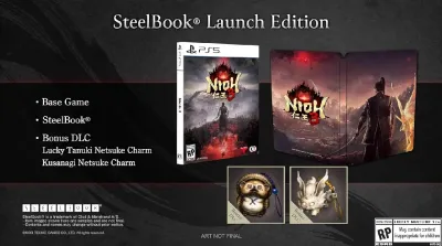 Nioh 3 Steelbook Edition (PS5, рус., витринный образец)