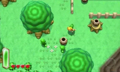 The Legend of Zelda A Link Between Worlds (3DS, б/у)