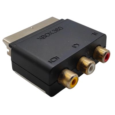 Переходник SCART - 3xRCA X821381-001 (скарт на 3 тюльпана) б/у