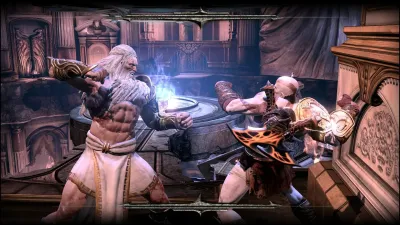God of War III Обновленная версия (PS4/PS5, б/у, рус.) русская обложка