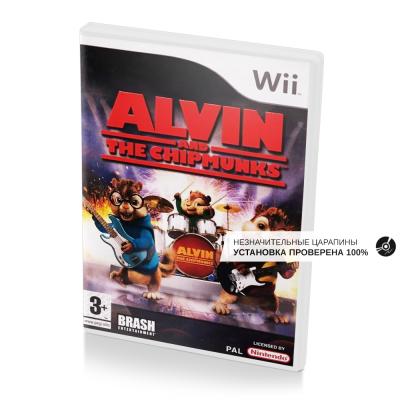 Alvin and the Chipmunks (Wii, б/у, незнач.царап., устанавливается на 100%) (регион PAL)