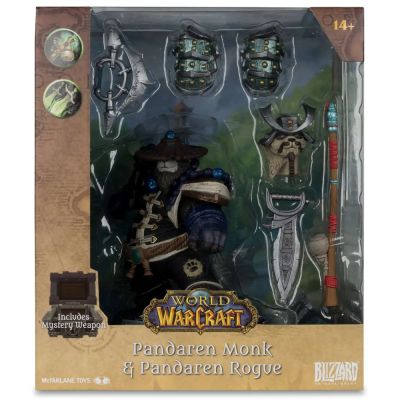 Фигурка McFarlane World Of Warcraft Posed Pandaren Monk/Rogue 15см
