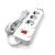 Сетевой фильтр A2 3 розетки с 3 USB и Type-C- WHITE 2M W05 Сетевой фильтр A2 3 розетки с 3 USB и Type-C- WHITE 2M W05