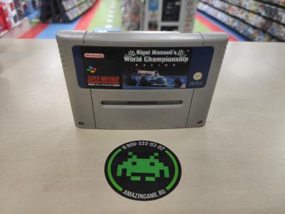 Картридж SNES Nigel Mansells World Championship Racing (б/у)