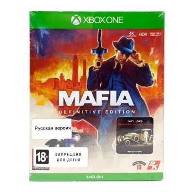 Mafia Definitive Edition картонный рукав + DLC (Xbox One/Series, рус.)