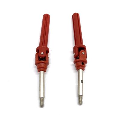 Передняя ось колеса с крестовиной и муфтой привода, 2шт. Remo Hobby RP3971