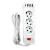 Сетевой фильтр A2 3 розетки с 3 USB и Type-C- WHITE 2M W05 Сетевой фильтр A2 3 розетки с 3 USB и Type-C- WHITE 2M W05