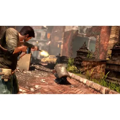 Uncharted 2 Among Thieves Essentials (PS3, рус., витринный образец)