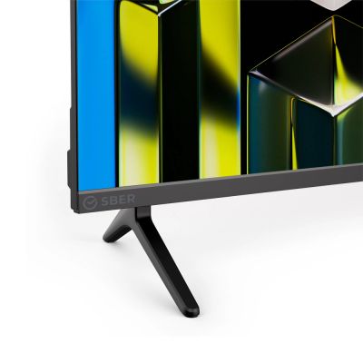 Телевизор Sber QLED SDX-65UQ5232T 65" 4K (черный корпус, безрамочный экран)