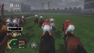 Champion Jockey: G1 Jockey & Gallop Racer (Wii, б/у, множ.царап., уст. на 100%) (регион PAl)