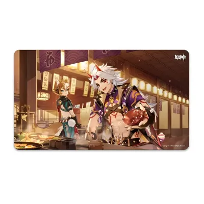 Коврик для мыши 40*70 см Genshin Impact Desk Mat Oni Royale