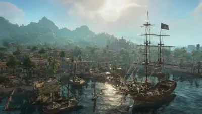 Assassins Creed Black Flag Resynced (PS5, б/у, субтитры на русском языке)