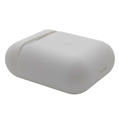 Чехол для Apple AirPods 2 силиконовый с вырезом (белый) цвет №10