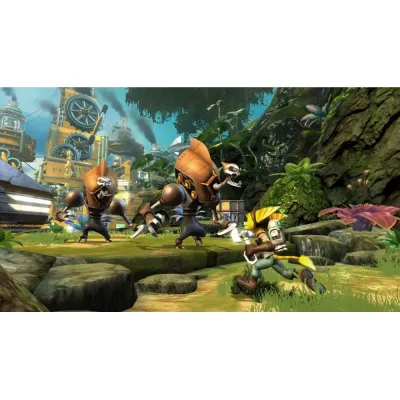 Ratchet & Clank Tools of Destruction Essentials (PS3, б/у, множ.царап.)