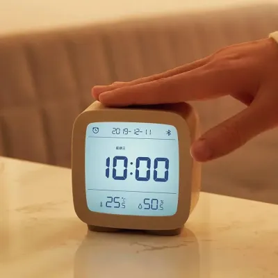 Будильник ClearGrass Bluetooth Thermometer Alarm clock CGD1 (Beige) CN