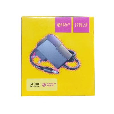 Блок питания DREAM для TV приставок HD8864 12V-1A 1M (3.5x1.35mm)