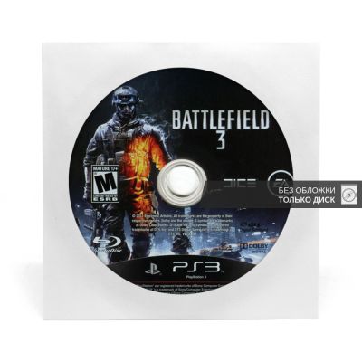 Battlefield 3 (PS3, б/у, рус., без обложки)