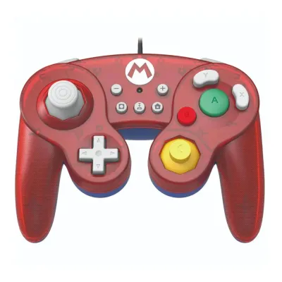 Геймпад проводной Nintendo Switch Hori Battle Pad Super Mario для Nintendo Switch (NSW-107U)