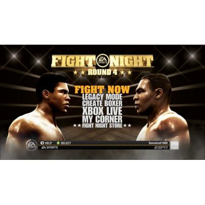 Fight Night Round 4 (PS3, б/у)
