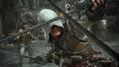 Assassins Creed Black Flag Resynced (PS5, б/у, субтитры на русском языке)